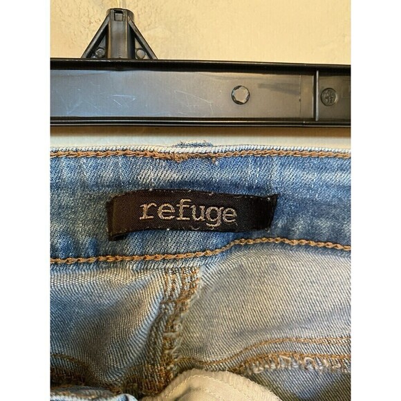 COPY - Refuge Destressed Denim Raw Hem Jeans Sz.2 - Picture 5 of 11